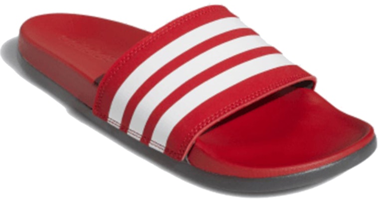adidas Adilette Comfort Slides 'Merah Putih' EG1852 Order adidas Adilette Comfort Slides 'Merah Putih' EG1852