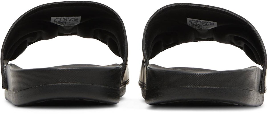 adidas Adilette Comfort Slides 'Triple Black' GZ5896 Details for adidas Adilette Comfort Slides 'Triple Black' GZ5896