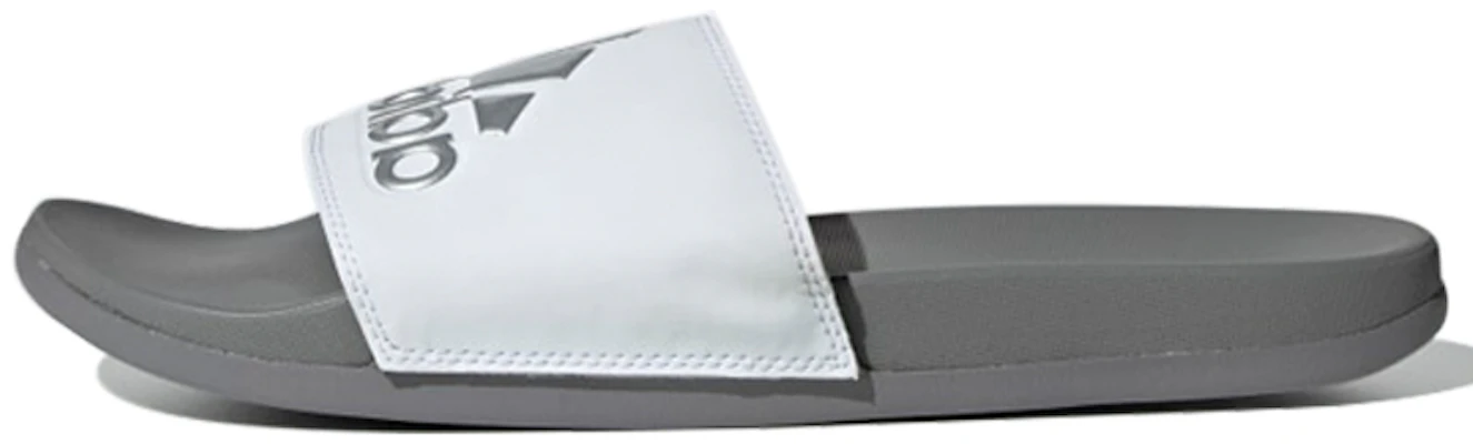 adidas Adilette Comfort Ciabatte ''Bianco Grigio'' F34724 Buy adidas Adilette Comfort Ciabatte ''Bianco Grigio'' F34724