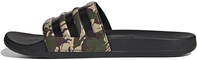 adidas Adilette Comfort Slides 'Wild Pine Camo' FZ4686 adidas Adilette Comfort Slides 'Wild Pine Camo' FZ4686
