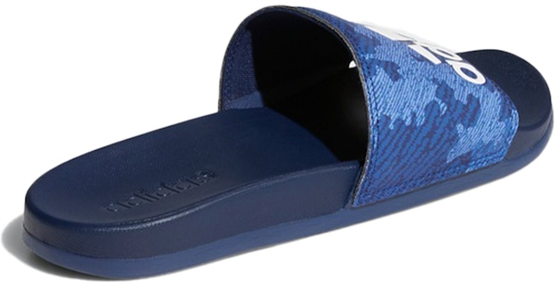 adidas Adilette Comfort Sandalias Azul y Blancas 'Blue White'. F34726 Shop adidas Adilette Comfort Sandalias Azul y Blancas 'Blue White'. F34726