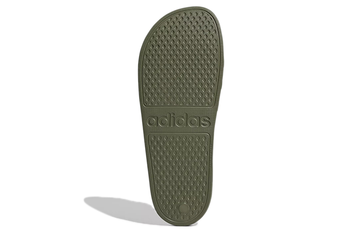 adidas Adilette Cozy Casual Army Green Unisex Slippers 圖 6