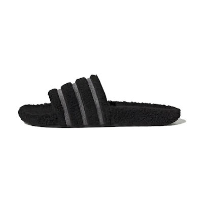 adidas Adilette Cozy Slide 'Black Grey'