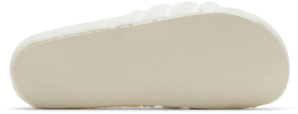 adidas Adilette Cozy Slide 'Triple White' H06450 Shop adidas Adilette Cozy Slide 'Triple White' H06450