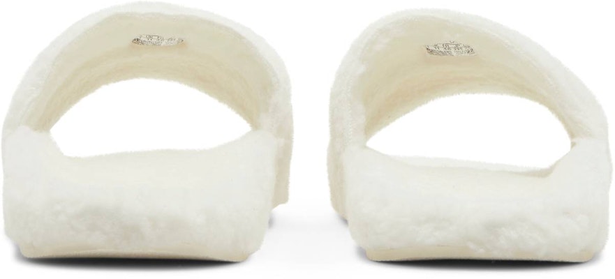 adidas Adilette Cozy Slide 'Triple White' H06450 Details for adidas Adilette Cozy Slide 'Triple White' H06450
