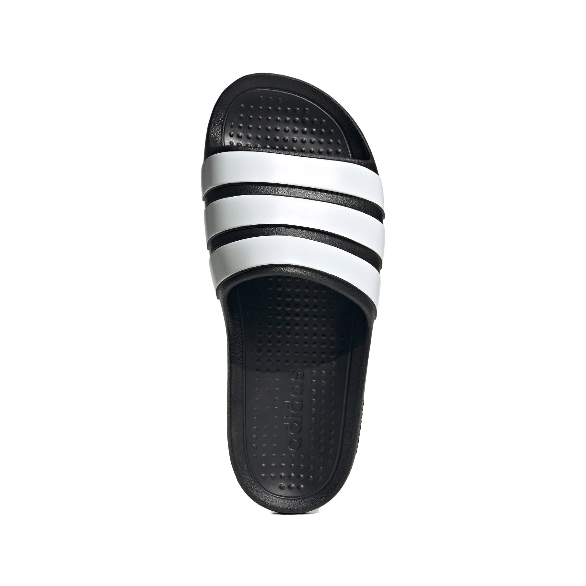 Shop adidas Adilette Flow 拖鞋 ''黑白'' IF4134