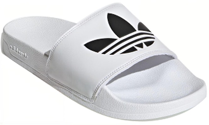 adidas Adilette Lite Slides 'Trefoil Logo - Cloud White' FU8297 Order adidas Adilette Lite Slides 'Trefoil Logo - Cloud White' FU8297