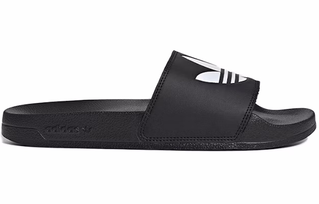 adidas Adilette Lite Slides 'Trefoil Logo - Core Black' FU8298 Order adidas Adilette Lite Slides 'Trefoil Logo - Core Black' FU8298