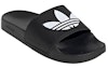 Lookbook adidas Adilette Lite Slides 'Logo Trefoil - Hitam Teras' FU8298