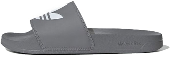 adidas Adilette Lite Slides 'Trefoil Logo - Grey' FU7592 adidas Adilette Lite Slides 'Trefoil Logo - Grey' FU7592