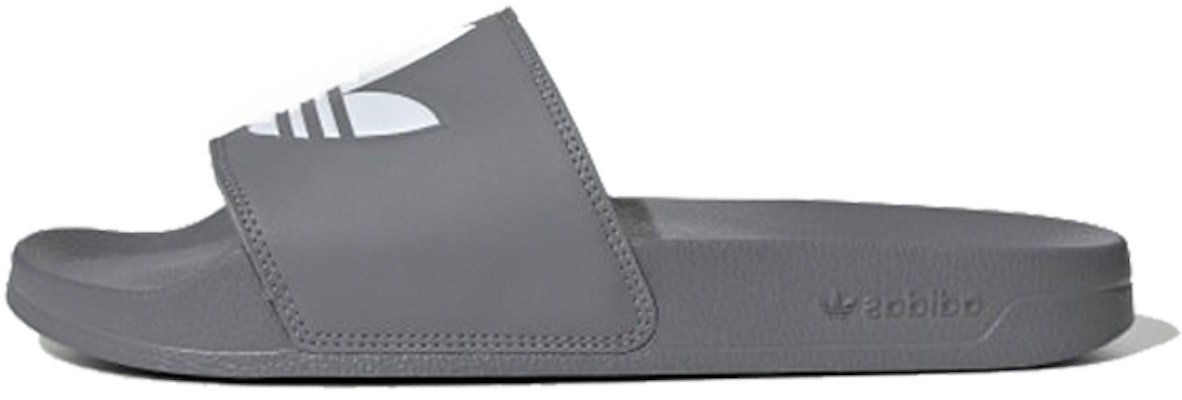 adidas Adilette Lite Slides 'Trefoil Logo - Grey' FU7592 Buy adidas Adilette Lite Slides 'Trefoil Logo - Grey' FU7592