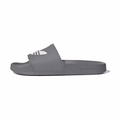 adidas Adilette Lite Slides 'Trefoil Logo - Grey'
