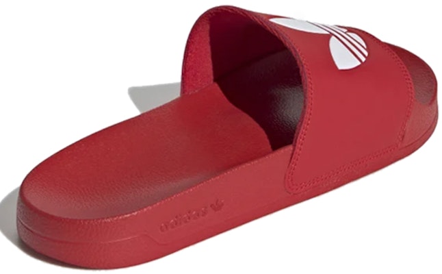 adidas Adilette Lite Slides 'Trefoil Logo - Scarlet' FU8296 Shop adidas Adilette Lite Slides 'Trefoil Logo - Scarlet' FU8296