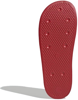 adidas Adilette Lite Slides 'Trefoil Logo - Scarlet' FU8296 Details for adidas Adilette Lite Slides 'Trefoil Logo - Scarlet' FU8296