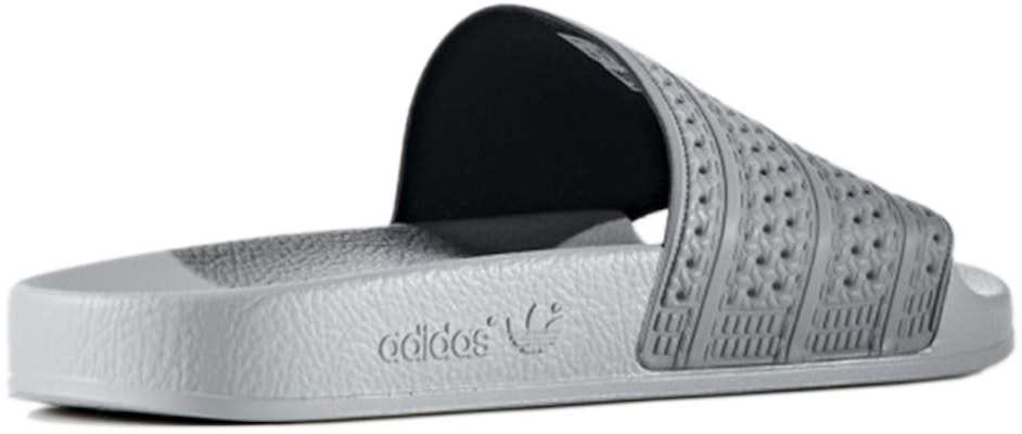 adidas Adilette Mid Grey/Mid Grey-Light Solid Grey BY9906 Shop adidas Adilette Mid Grey/Mid Grey-Light Solid Grey BY9906