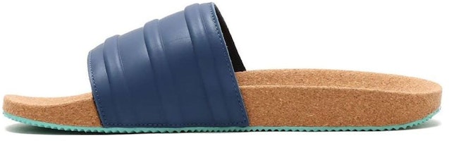 adidas Adilette Premium Slides 'Cork Pack - Night Indigo' GZ0061 adidas Adilette Premium Slides 'Cork Pack - Night Indigo' GZ0061