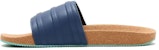 adidas Adilette Premium Slides 'Cork Pack - Night Indigo' dalam Warna Indigo Gelap GZ0061
