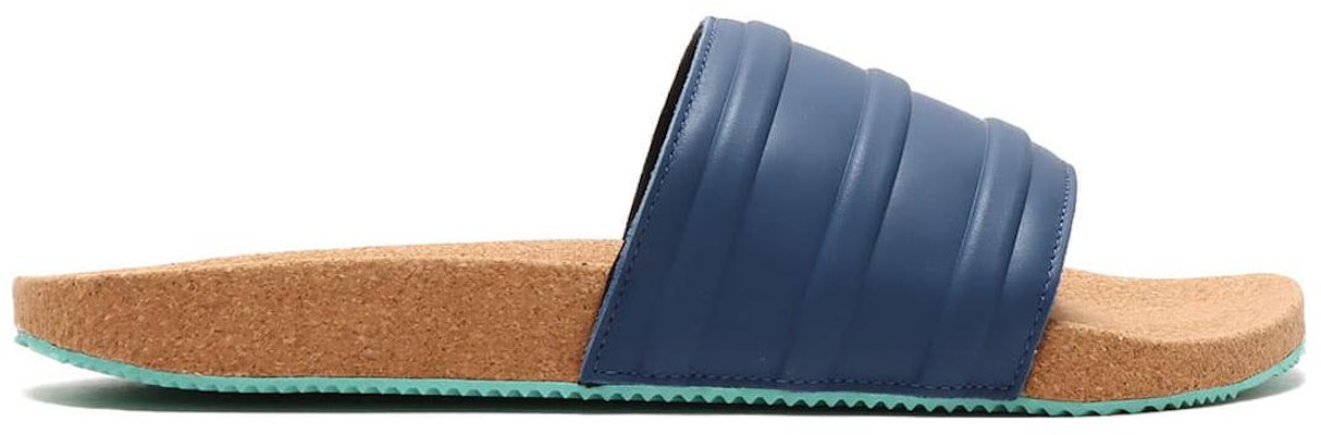 adidas Adilette Premium Slides 'Cork Pack - Night Indigo' GZ0061 Order adidas Adilette Premium Slides 'Cork Pack - Night Indigo' GZ0061