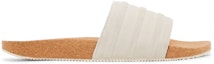 Buy adidas Adilette Premium Slides 'Cork Pack - Wonder White' - Selipar Premium Putih ID2016