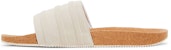 adidas Adilette Premium Slides 'Cork Pack - Wonder White' - Selipar Premium Putih ID2016
