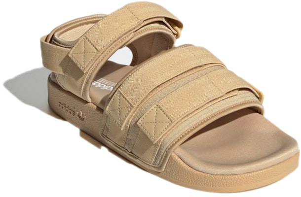 adidas Adilette Sandal 2.0 'Hazy Beige' FX5898 Lookbook adidas Adilette Sandal 2.0 'Hazy Beige' FX5898
