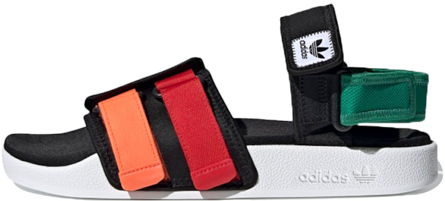 adidas Adilette Sandal 4.0 'Black Scarlet True Orange' GZ8827 Buy adidas Adilette Sandal 4.0 'Black Scarlet True Orange' GZ8827