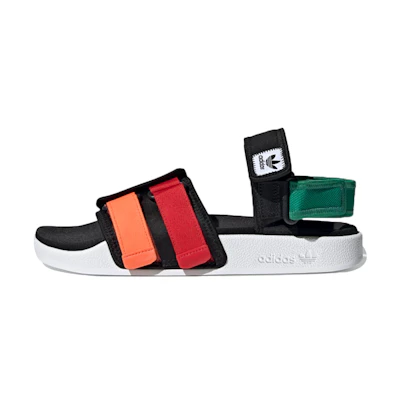 adidas Adilette Sandal 4.0 'Black Scarlet True Orange'