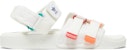 adidas Adilette Sandal 4.0 'Putih Scarlet Oren Tulen' GZ8828