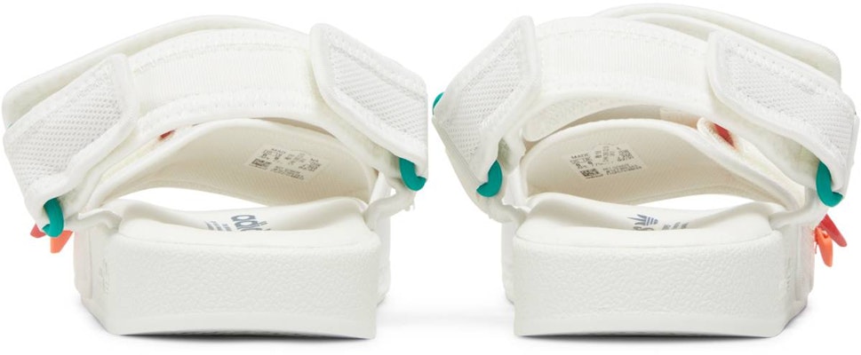 adidas Adilette Sandal 4.0 'White Scarlet True Orange' GZ8828 Details for adidas Adilette Sandal 4.0 'White Scarlet True Orange' GZ8828
