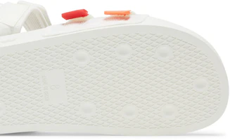 Details for adidas Adilette Sandal 4.0 'Blanco Escarlata Naranja True' GZ8828