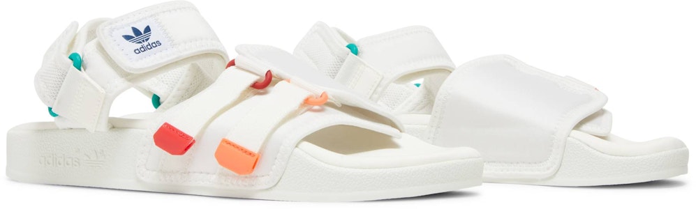 adidas Adilette Sandal 4.0 'Blanco Escarlata Naranja True' GZ8828 Cheap adidas Adilette Sandal 4.0 'Blanco Escarlata Naranja True' GZ8828