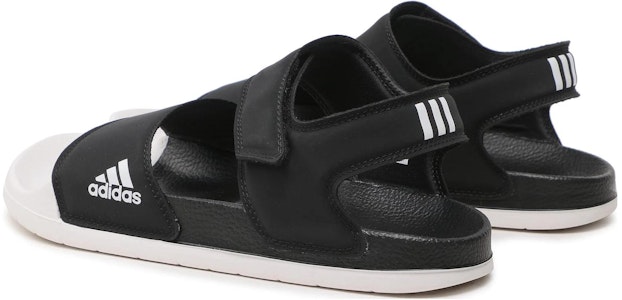 adidas Adilette Sandal 'Hitam Core Putih' HP3006 Lookbook adidas Adilette Sandal 'Hitam Core Putih' HP3006