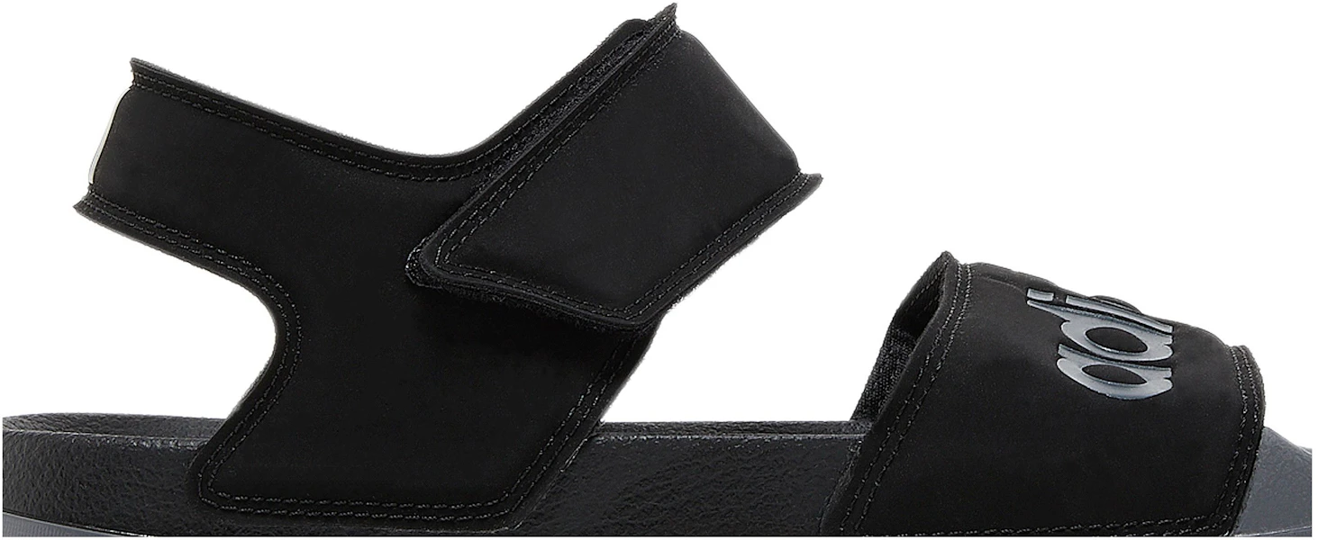 adidas Adilette Sandale ''Schwarz Grau'' FY8649 Lookbook adidas Adilette Sandale ''Schwarz Grau'' FY8649