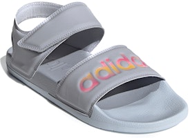 阿迪达斯 Adilette 凉鞋 '光晕银幻彩' FY8166 Lookbook 阿迪达斯 Adilette 凉鞋 '光晕银幻彩' FY8166