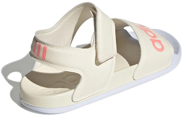 adidas Adilette Sandal 'Wonder White Acid Red' GZ1180 Shop adidas Adilette Sandal 'Wonder White Acid Red' GZ1180