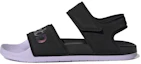 Buy adidas Adilette Comfortabele Zwarte Paarse Unisex Sandalen ''Black Purple'' GZ5330