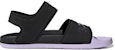 adidas Adilette Sandal Cozy Hitam Ungu Unisex Sandal 'Black Purple' GZ5330
