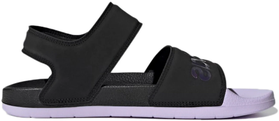 adidas Adilette Comfortabele Zwarte Paarse Unisex Sandalen ''Black Purple'' GZ5330 Order adidas Adilette Comfortabele Zwarte Paarse Unisex Sandalen ''Black Purple'' GZ5330