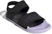 adidas Adilette Sandal Cozy Hitam Ungu Unisex Sandal 'Black Purple' GZ5330