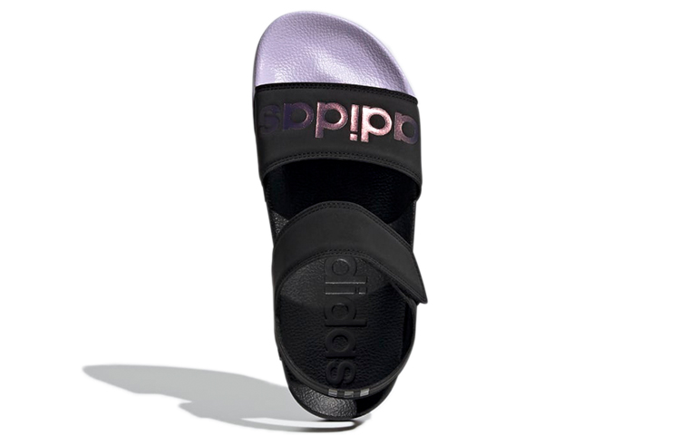 Purchase adidas Adilette Comfortabele Zwarte Paarse Unisex Sandalen ''Black Purple'' GZ5330