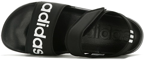 아디다스 아딜렛 샌들 블랙 (남녀공용) FW5359 Shop 아디다스 아딜렛 샌들 블랙 (남녀공용) FW5359