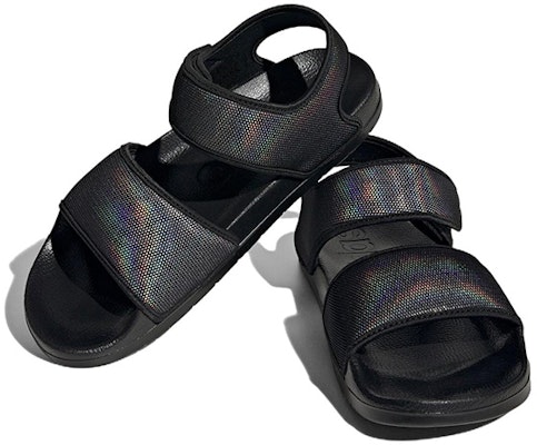 adidas Adilette Sandal 'Core Black' ID1777 Lookbook adidas Adilette Sandal 'Core Black' ID1777