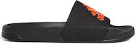 Order adidas Adilette 簡潔拖鞋 黑橙