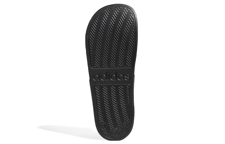 Details for adidas Adilette 簡潔拖鞋 黑橙