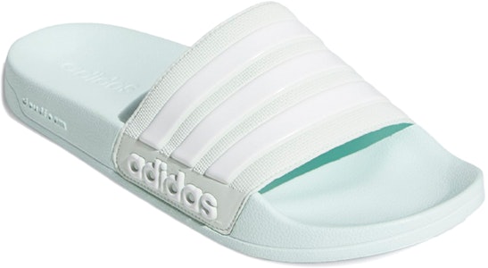 阿迪达斯 Adilette 冲凉拖鞋‘冰薄荷’ F34913 Lookbook 阿迪达斯 Adilette 冲凉拖鞋‘冰薄荷’ F34913