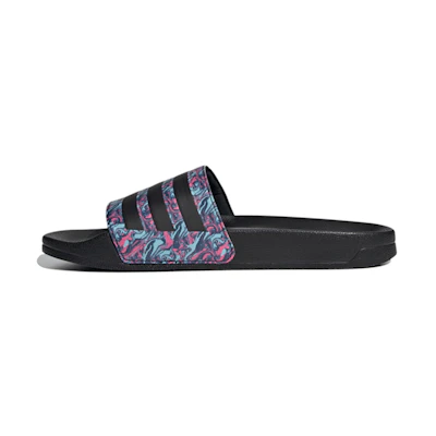 adidas Adilette Shower Sandals 'Black Blue Purple'