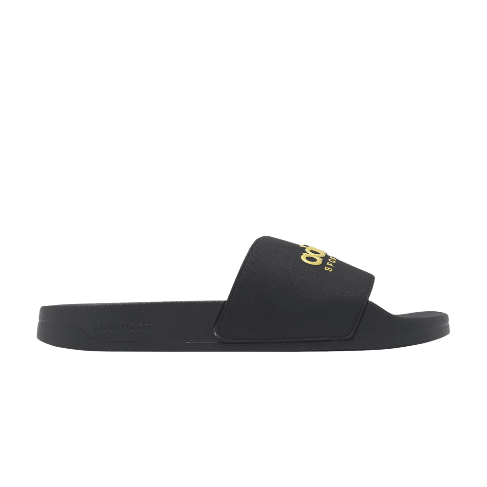 adidas Adilette Shower Slide 'Black Matte Gold' II0018