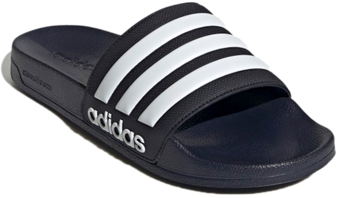 adidas Adilette Shower Slide 'Legend Ink' GZ5920 Lookbook adidas Adilette Shower Slide 'Legend Ink' GZ5920