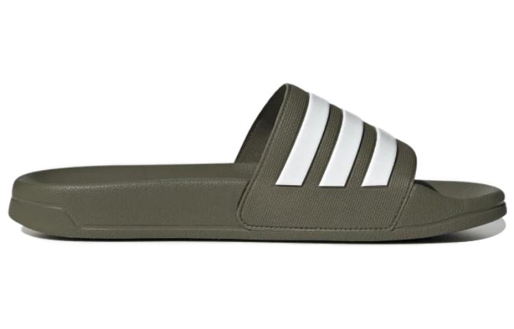 Order adidas originals Adilette 防滑耐磨 運動拖鞋 男款 綠白
