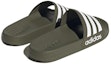 Shop adidas Adilette Shower Slide 'Olive Strata Putih' GZ9509